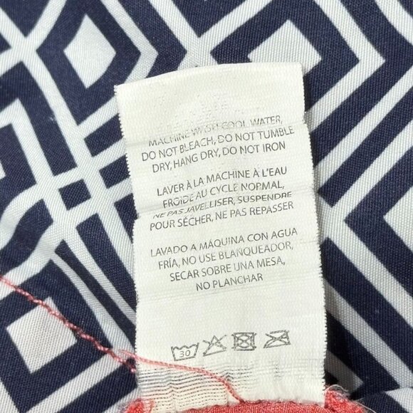 TRUNKS Men's Shorts Polyester Comfort Fit Belt Loops Zip Closure Pockets Size 34 - Picture 10 of 11